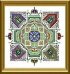 (image for) Royal Tudor Garden Mandala
